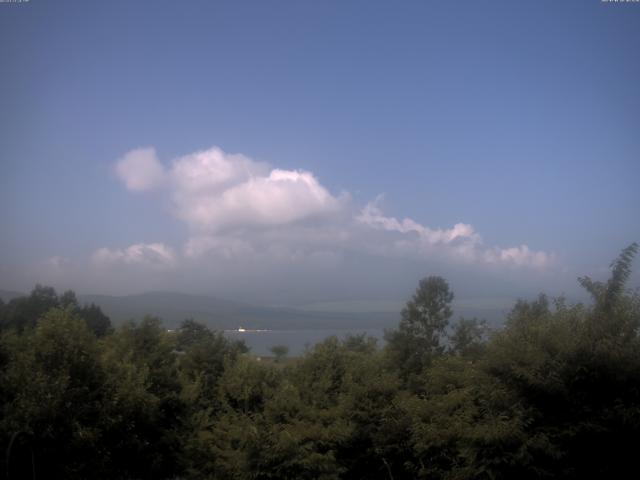 山中湖からの富士山