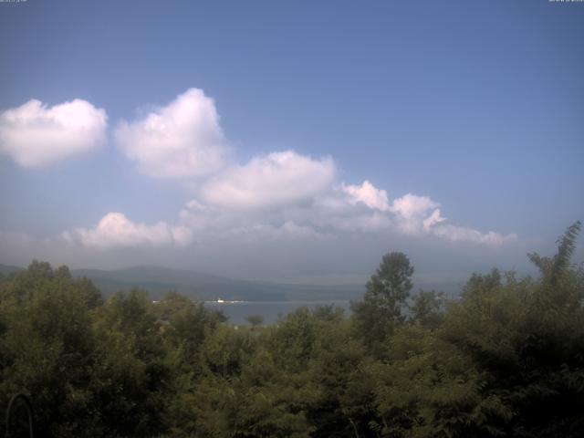 山中湖からの富士山