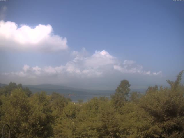 山中湖からの富士山