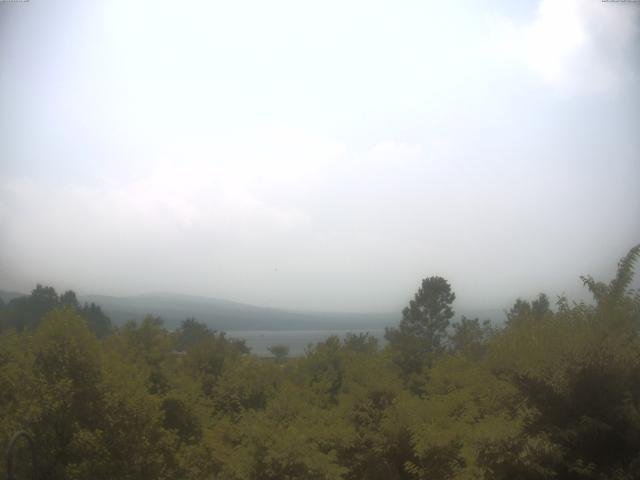 山中湖からの富士山