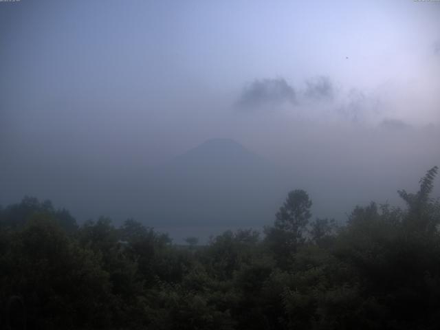 山中湖からの富士山