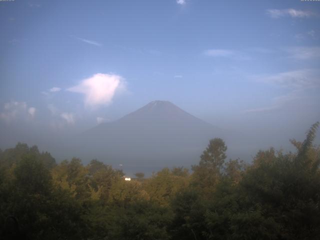 山中湖からの富士山
