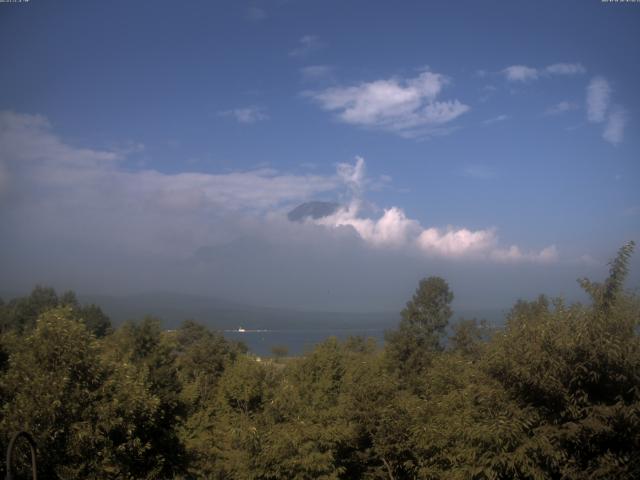 山中湖からの富士山