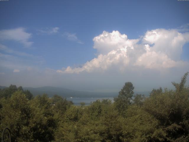 山中湖からの富士山