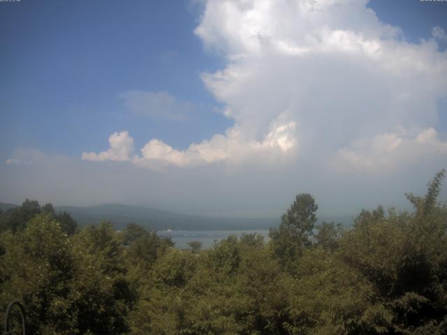 山中湖からの富士山
