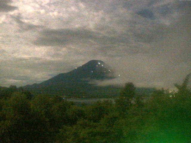 山中湖からの富士山