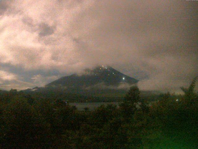 山中湖からの富士山