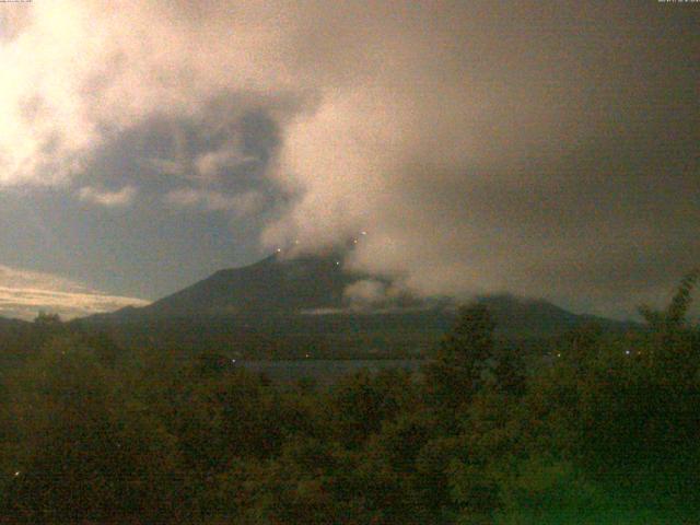 山中湖からの富士山