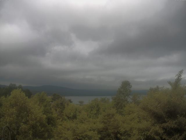 山中湖からの富士山