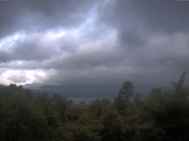山中湖からの富士山
