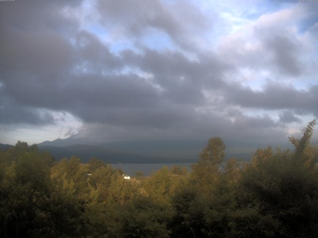山中湖からの富士山