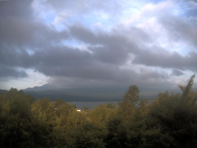 山中湖からの富士山