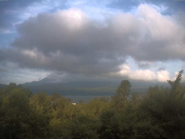 山中湖からの富士山