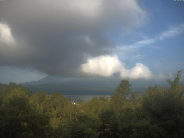 山中湖からの富士山