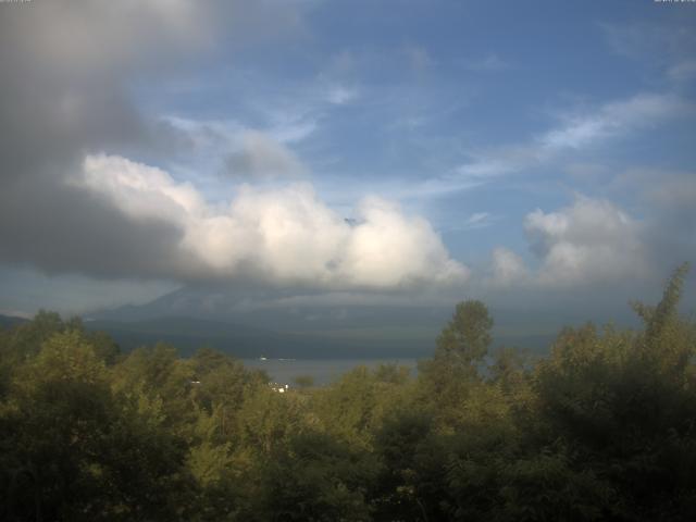 山中湖からの富士山