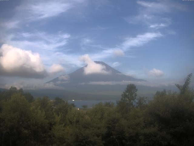 山中湖からの富士山