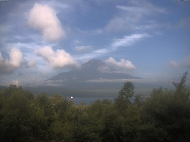 山中湖からの富士山