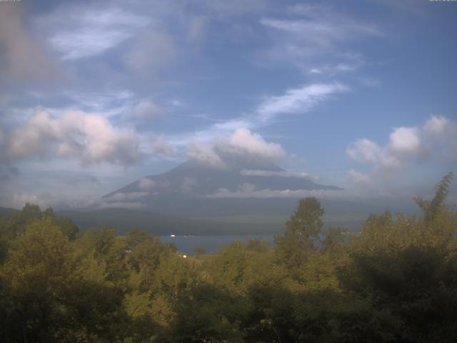 山中湖からの富士山