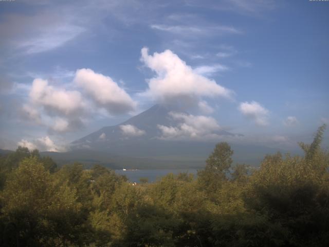 山中湖からの富士山