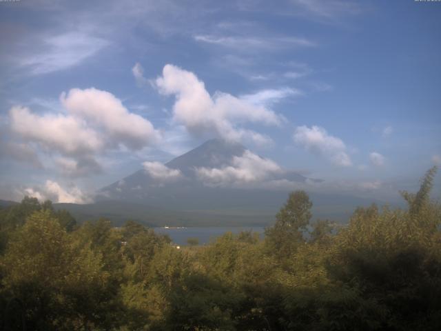 山中湖からの富士山