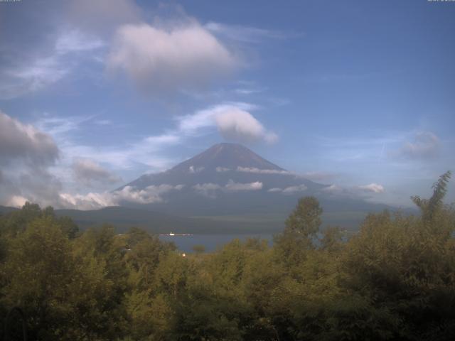 山中湖からの富士山
