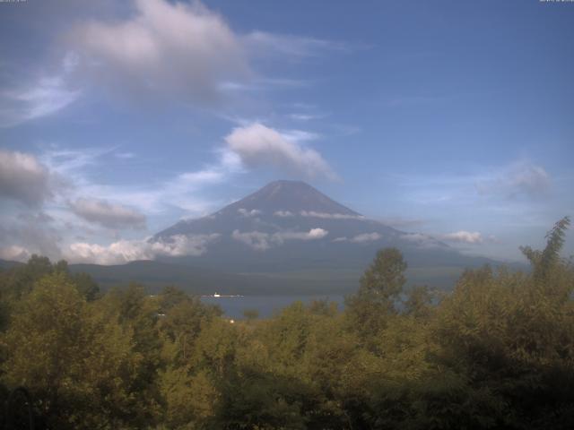 山中湖からの富士山
