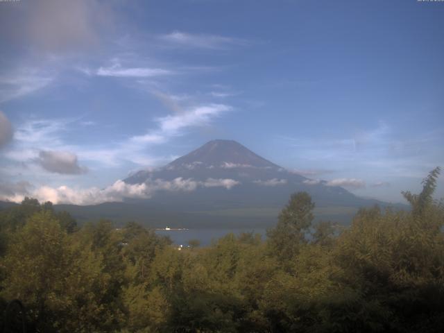 山中湖からの富士山
