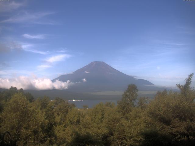 山中湖からの富士山