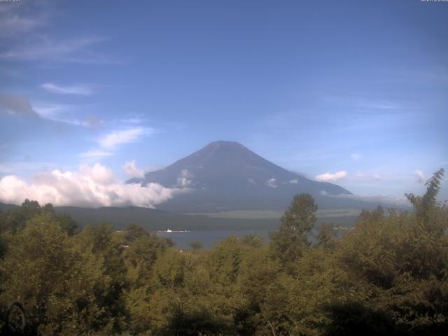 山中湖からの富士山