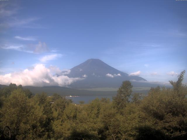 山中湖からの富士山