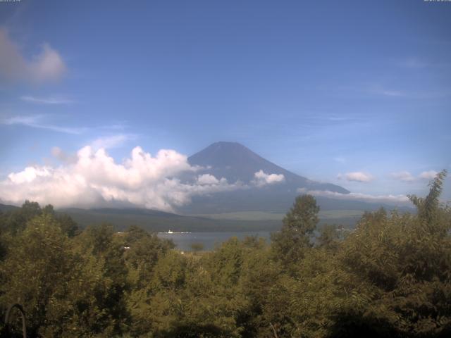 山中湖からの富士山