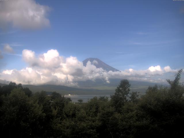 山中湖からの富士山