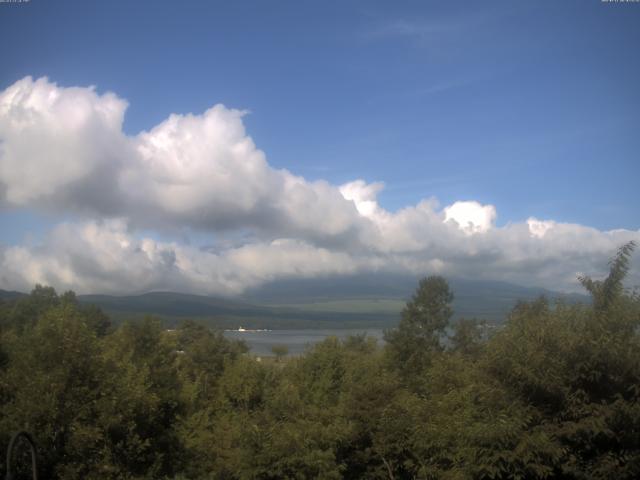 山中湖からの富士山