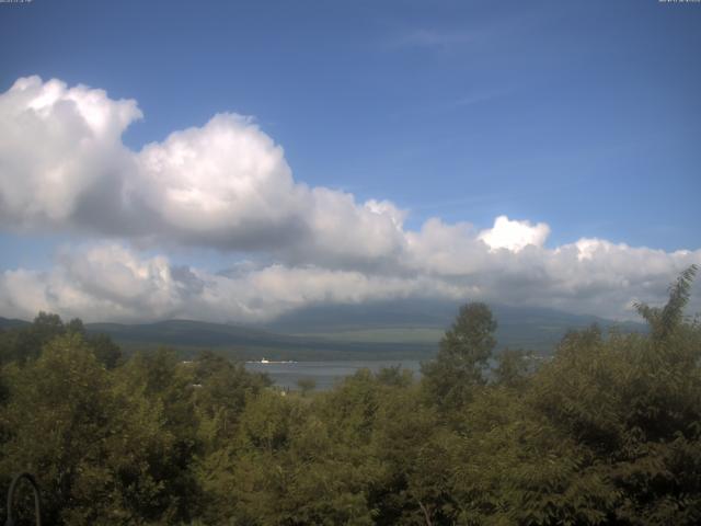 山中湖からの富士山