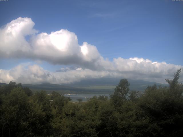 山中湖からの富士山