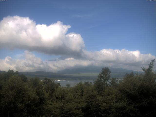 山中湖からの富士山