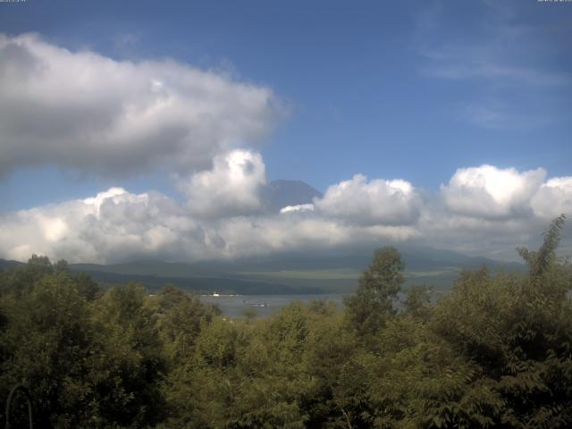 山中湖からの富士山