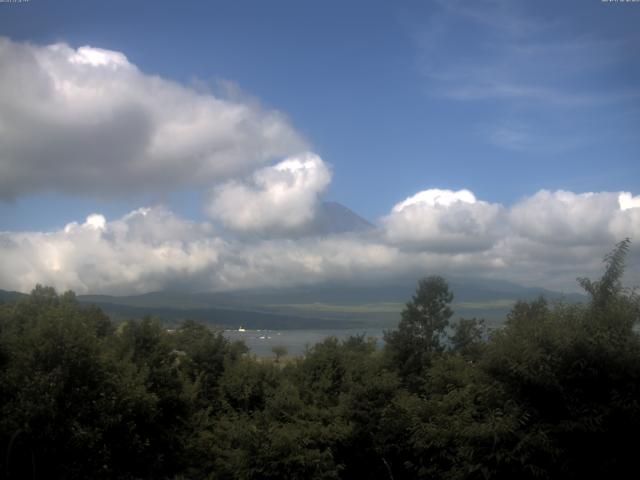 山中湖からの富士山