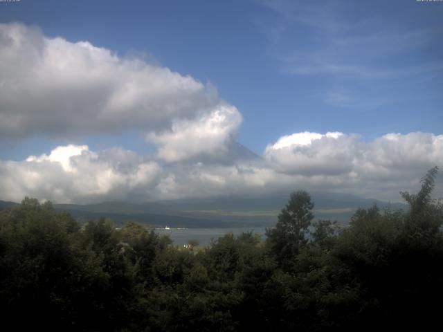 山中湖からの富士山