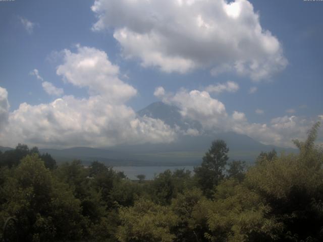 山中湖からの富士山