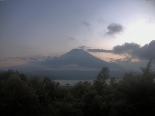 山中湖からの富士山