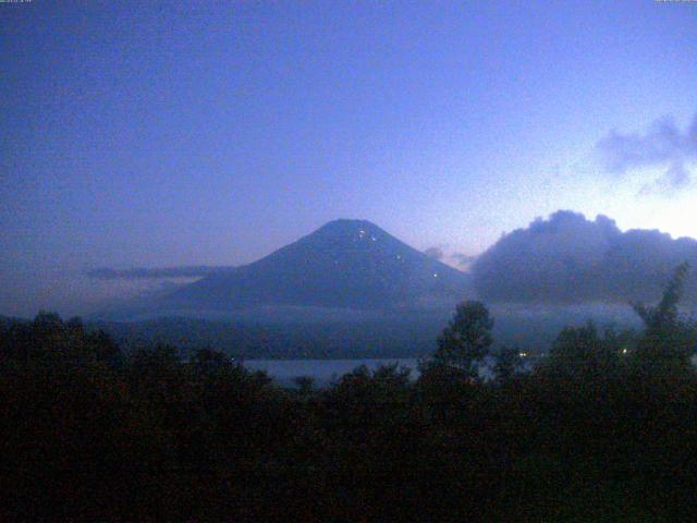 山中湖からの富士山