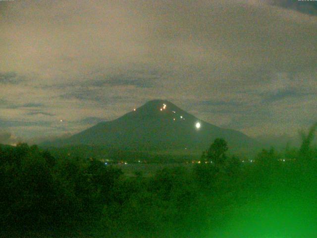 山中湖からの富士山