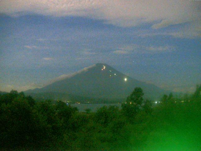山中湖からの富士山