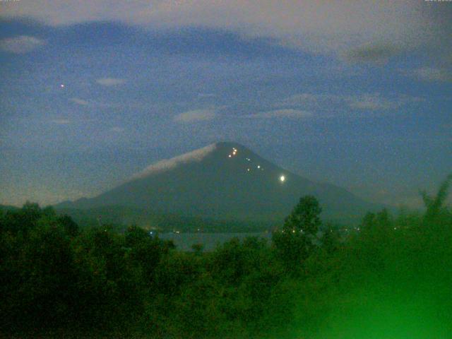 山中湖からの富士山
