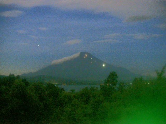 山中湖からの富士山