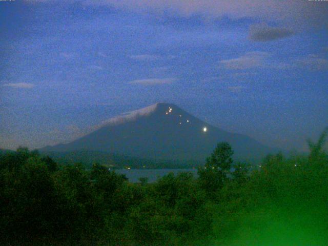 山中湖からの富士山