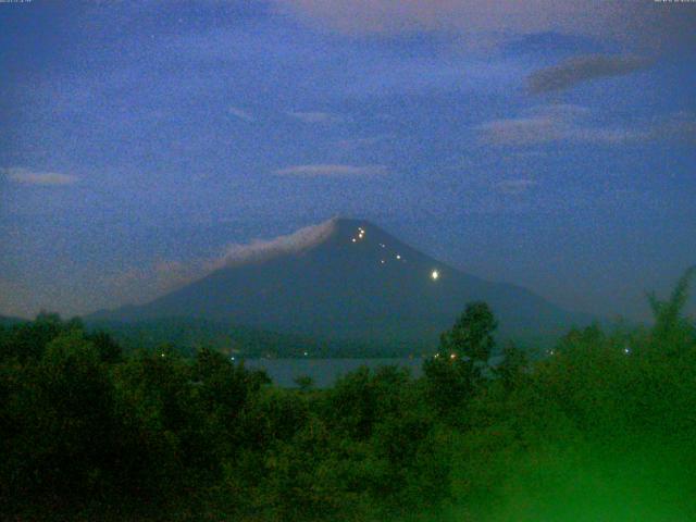 山中湖からの富士山
