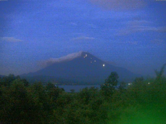 山中湖からの富士山