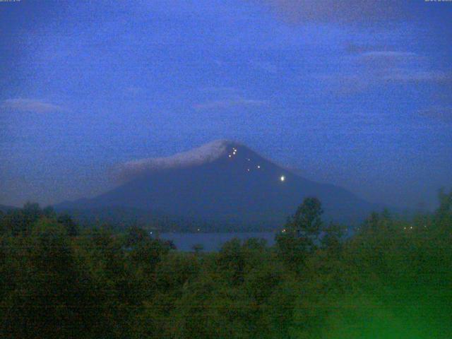 山中湖からの富士山